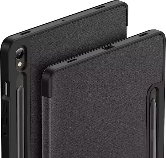 Dux Ducis Domo Flip Cover Μαύρη (Samsung Galaxy Tab S9 FE)