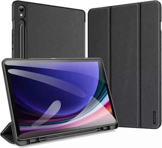 Dux Ducis Domo Flip Cover Μαύρη (Samsung Galaxy Tab S9 FE)