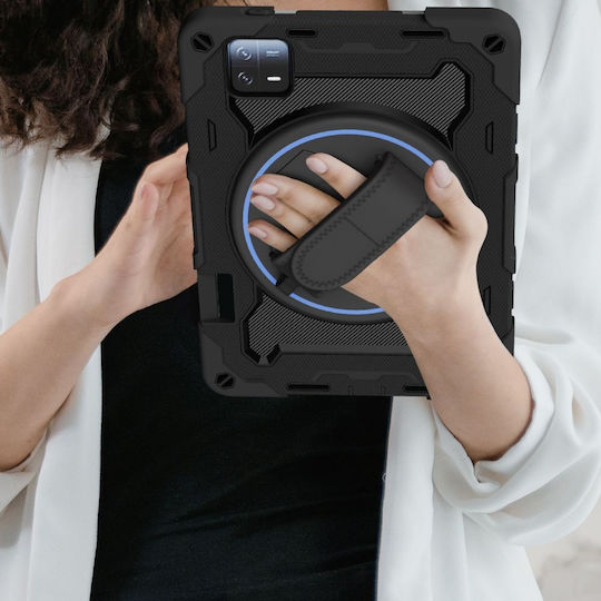 Tech-Protect SOLID360 Задна Корица Издръжлива Черна (Xiaomi Pad 6)