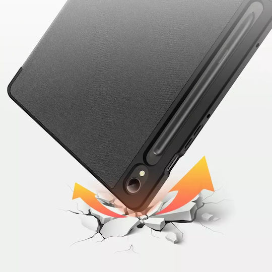 Dux Ducis Domo Flip Cover Μαύρη (Samsung Galaxy Tab S9 FE)