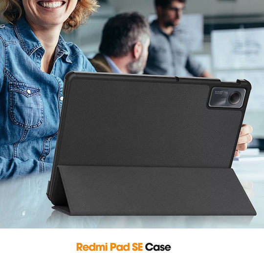 Techsuit Foldpro Флип капак Син (Redmi Pad SE 11" - Редми Пад SE 11") KF2314903