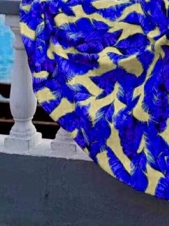 Sommer Maxi Damenkleid Blau