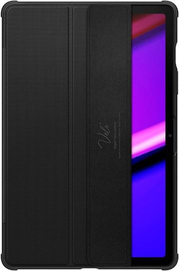 Spigen Rugged Armor Pro Flip Cover Ανθεκτική Μαύρη (Galaxy Tab S9 FE)
