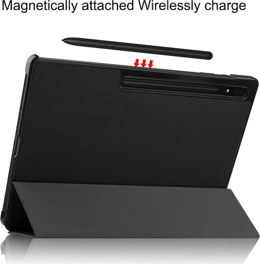Techsuit Foldpro Klappdeckel Schware (Galaxy Tab S10+ / Galaxy Tab S9 FE+ / Galaxy Tab S9+) KF2313826