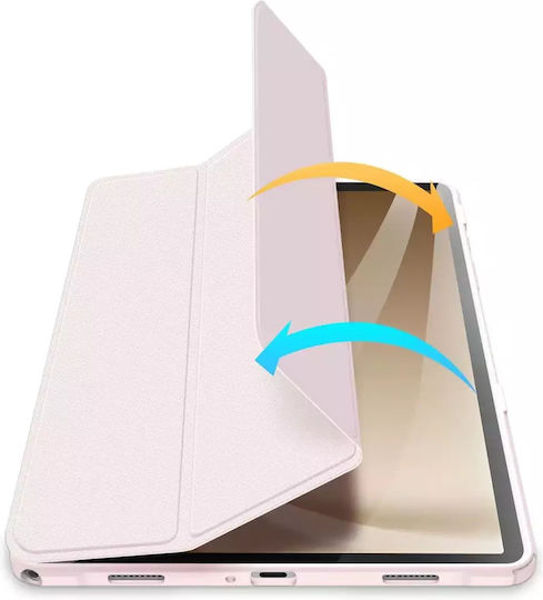 Dux Ducis Toby Flip Cover Ροζ (Galaxy Tab A9+)