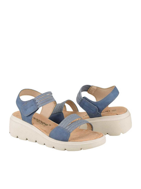 Anatomic Women's Platform Shoes Blue