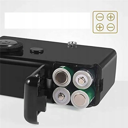 Ραπτομηχανή Χειρός Handy Travel Battery Μαύρη