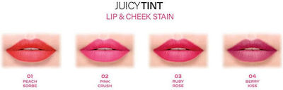 Golden Rose Juicy Tint Lipstick Purple