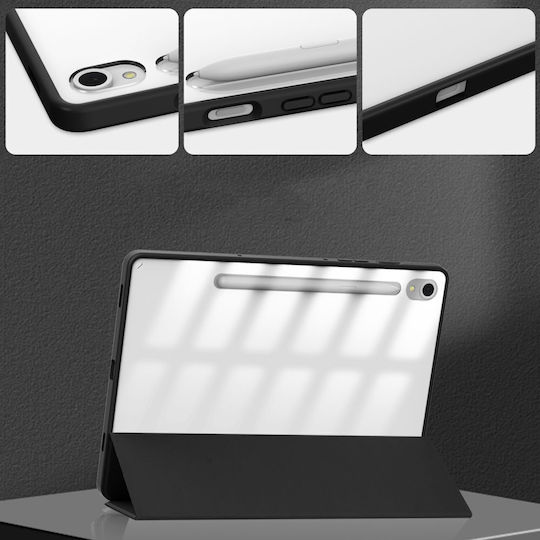 Tech-Protect Husă Flip Cover SC Pen Hybrid Neagră Galaxy Tab S9+