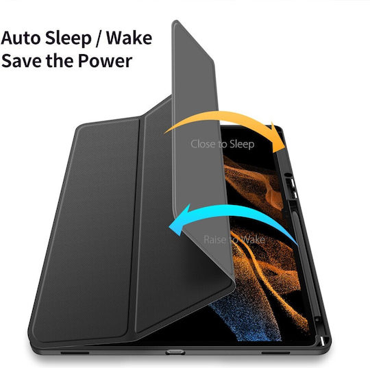 Dux Ducis Toby Klappdeckel Schwarze Für Galaxy Tab S9 Ultra