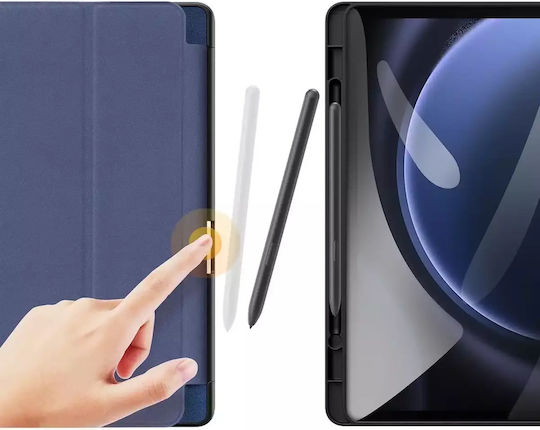 Dux Ducis Flip Cover Albastru (Samsung Tab S9 FE+)