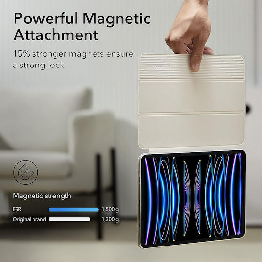 ESR Rebound Magnetic Flip Cover Brilliant White (iPad Pro 2020 11" / iPad Pro 2021 11" / iPad Pro 2022 11'')