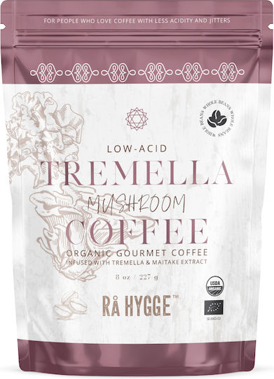 Rå Hygge Bio Tremella Maitake Mushroom Coffee Whole Beans 227g