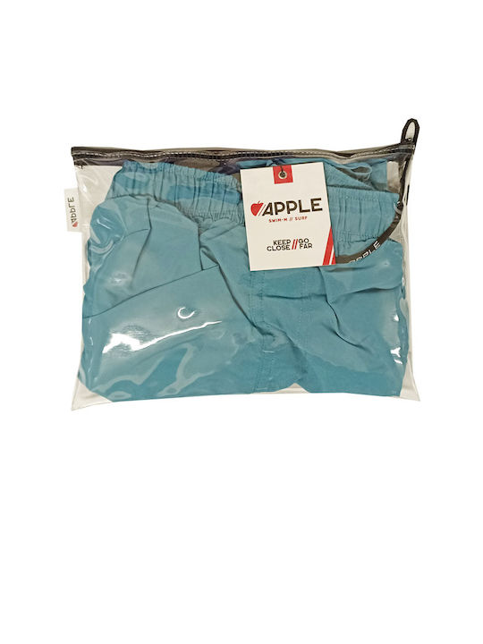 Apple Boxer Men's Swimwear Shorts Petrol Blue