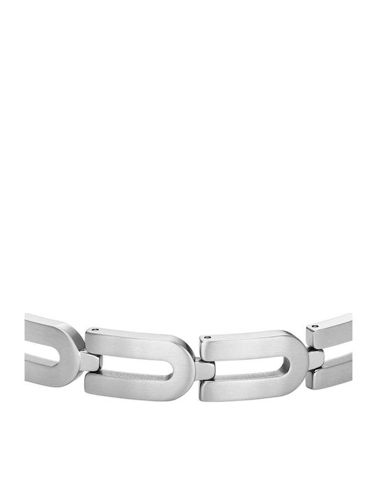 Fossil D-link Men's Steel Bracelet Fossil D-link Men's Steel Bracelet