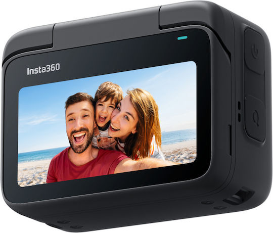 Insta360 GO 3S Standard Edition 128GB Action Camera 4K Ultra HD 360° Capture Underwater with Screen 2" and Wi-Fi Black