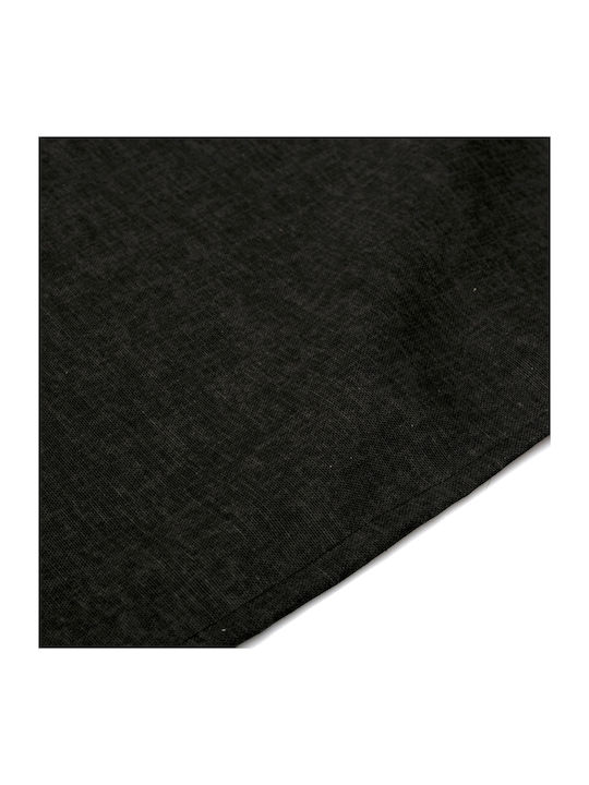 Dimcol Tablecloth Stain Resistant Set 2pcs Panama Black 140x220cm