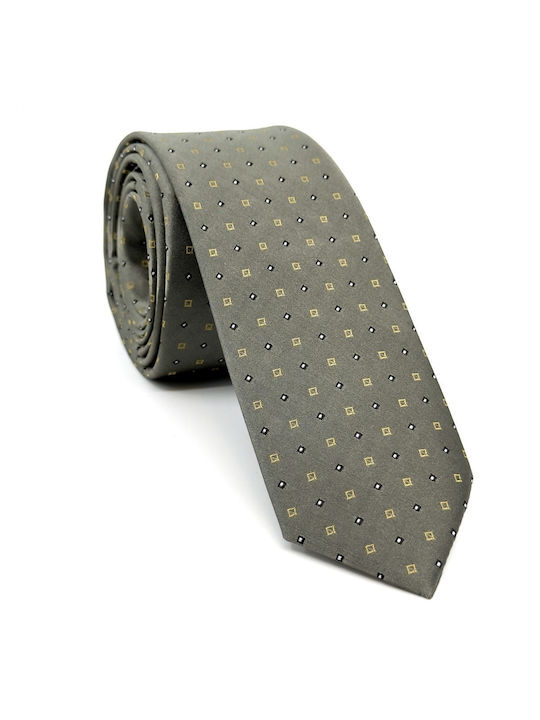Men's Tie Printed in Green Color