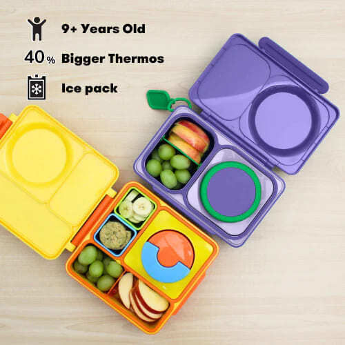 Omie Omie Kunststoff Mittagsbox Mit Fächern 1.15lt Galaxy Lila