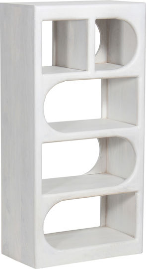 Bibliothek Handyr Weiß 60x35x120cm