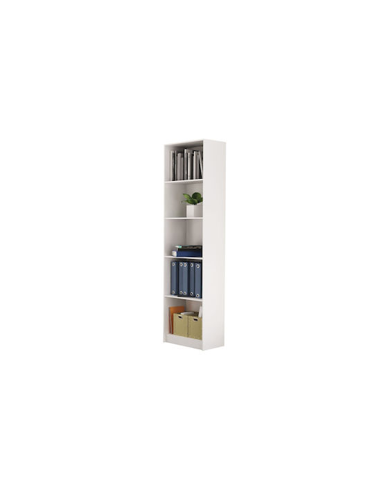 Corner Bookcase R50 BIEL 50x30x181.5cm