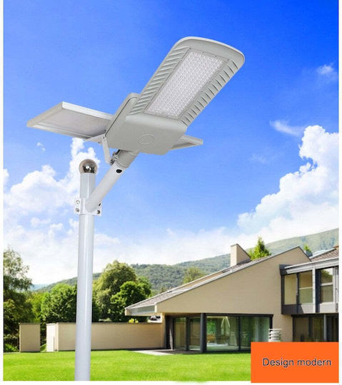 Lampă Solară Stradală 25W 2250lm Alb Rece 6500K cu Senzor de Mișcare și Telecomandă IP65 51.5cmx21cmx7.5cmcm