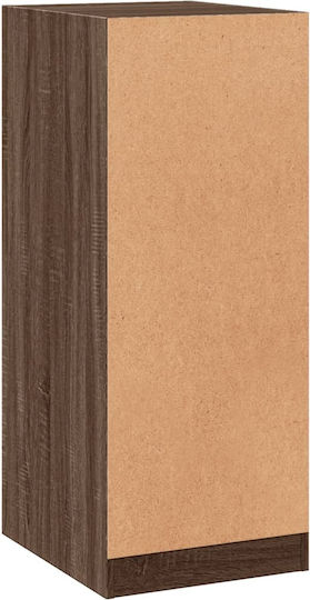 Βιβλιοθήκη Καφέ Δρυς 48x41x102εκ.