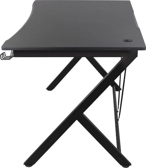 Γραφείο Gaming DT210B 116x75x75εκ. Μαύρο
