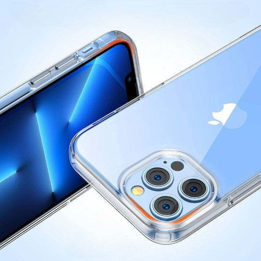 Back Cover Σιλικόνης Διάφανο (iPhone 14 Plus)