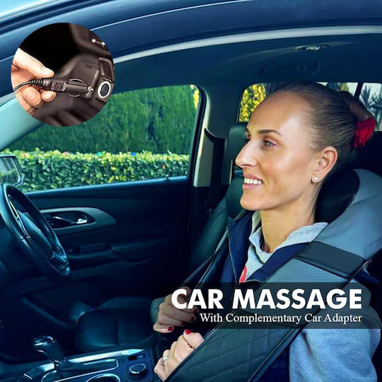 ikonka Massage Device Shiatsu for the Neck, the Head, the Back, the Legs & the Body against Cellulite with Heating Function