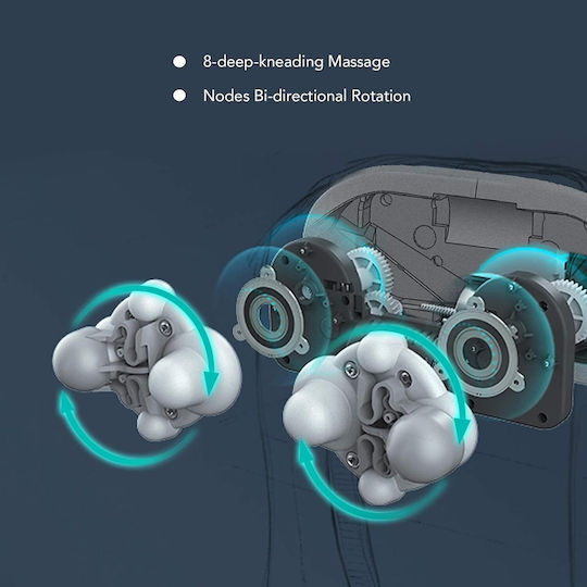 ikonka Massage Device Shiatsu for the Neck, the Head, the Back, the Legs & the Body against Cellulite with Heating Function