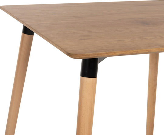 Minimal Square Table Kitchen Wooden 73x73x74cm