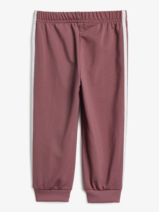 Παιδικό Σετ Φόρμας Ροζ 3τμχ Sportswear Essentials Shiny