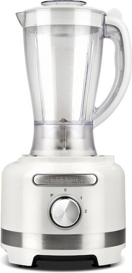 G3Ferrari G20099 Multifunctional Food Processor 1000W with Pot 3lt and Jug Blender White