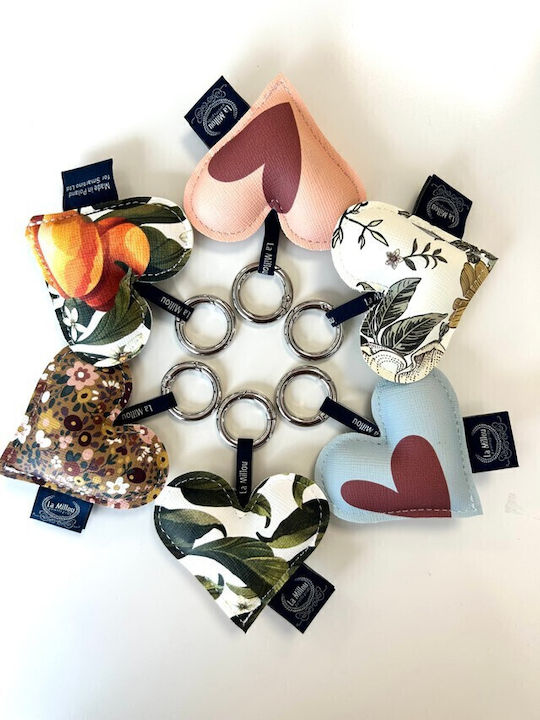 The Millou Heart Keychain Abc Farm