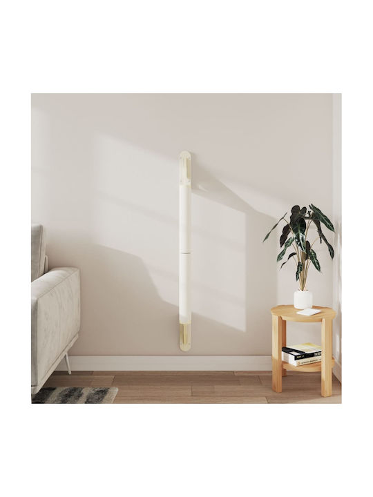 vidaXL Scratching Post Poles Brown Wall Mounted / Floor 7x20x109cm