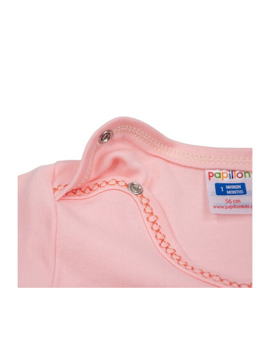 Papillon Kids Къс ръкав Salmon