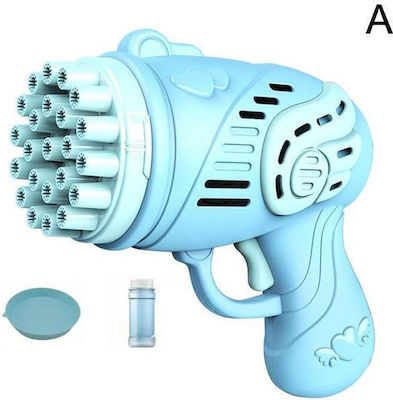 Angel Toys Electric Bubble Gun Όπλο Μπουρμπουλήθρες Πιστόλι Φυσαλίδων 23 Οπών