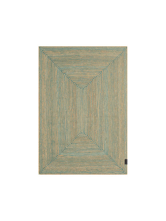 Guy Laroche Hartum Rug Rectangular Summer from Jute Aqua