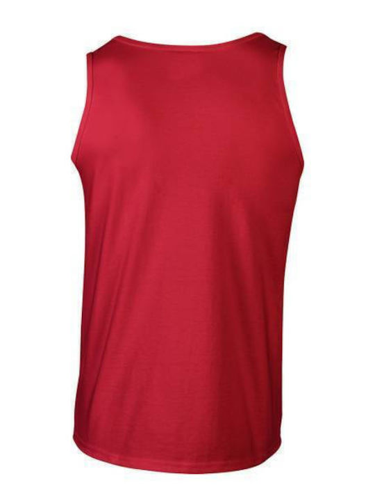 Sleeveless Men's Cartoon T-Shirt Takeposition Anime One Piece Red 330-1020b-05