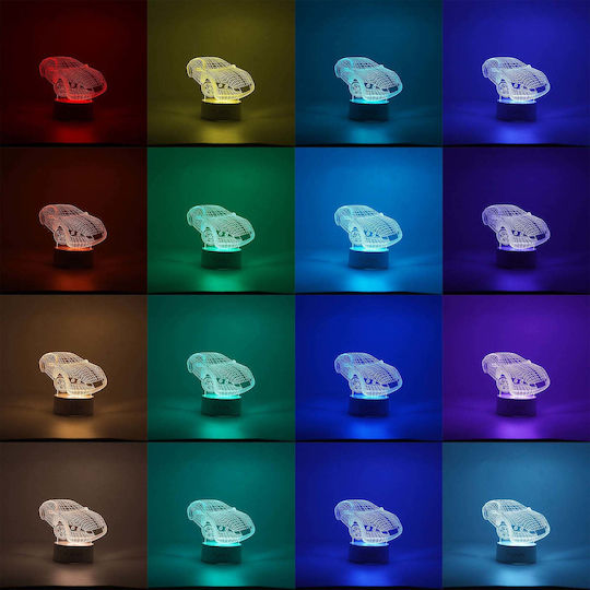Φωτιστικό LED 3D Illusion Φωτιστικό LED 3D Illusion