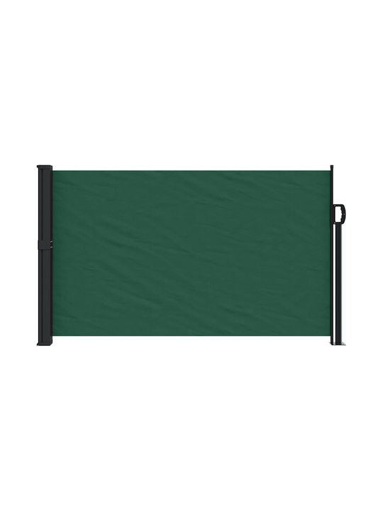 vidaXL Seitenrolloschatten Terrasse Grün 1.2x5m