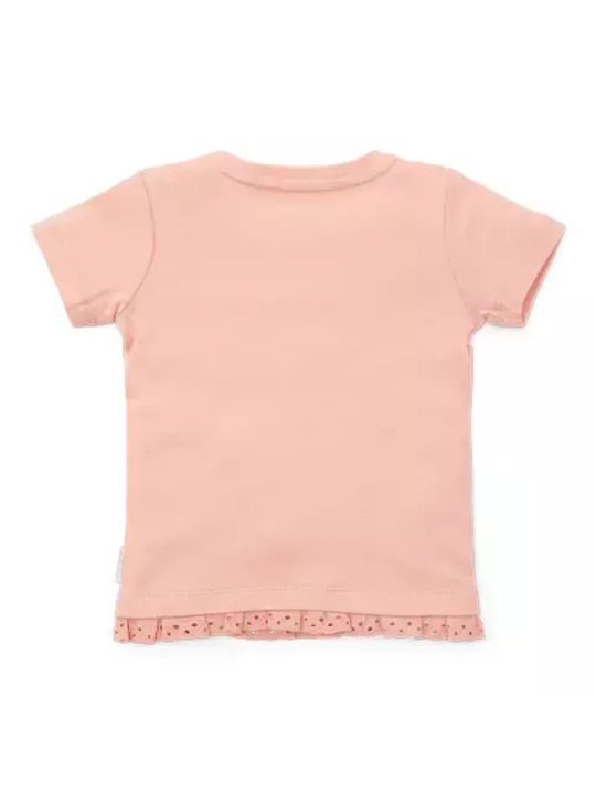 Little Dutch Kids Blouse Short Sleeve Pink