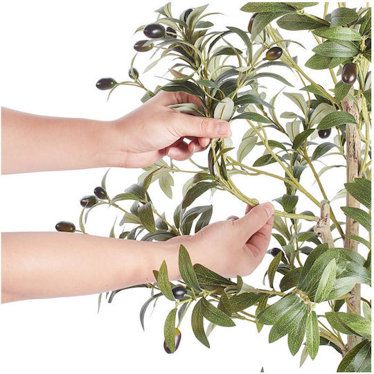 Künstliche Pflanze im Topf Olive Grün 179cm Vevor