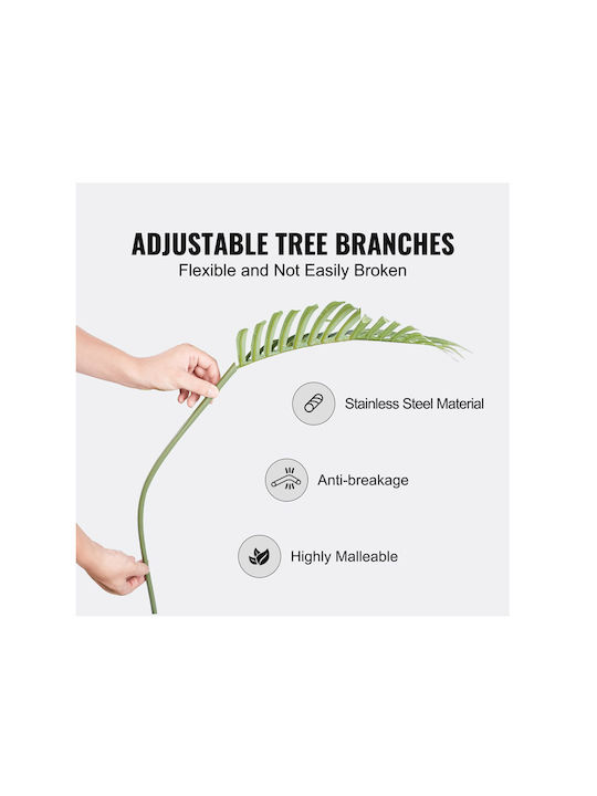 Artificial Outdoor Tree Palm Tree Green 198.1cm Vevor