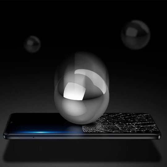 0.3mm Adeziv complet Full Face Tempered Glass Negru (Oppo A96)