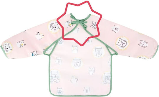 Badabulle Salopetă material textil cu Buzunar & Mâneci Roz pentru 4 m+