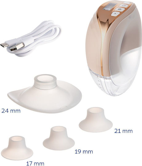 Canpol Babies Pompa de sân simplă electrică Roz