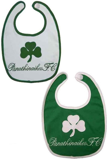 Panathinaikos Bavetă material textil Alb