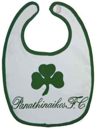 Panathinaikos Bavetă material textil Alb